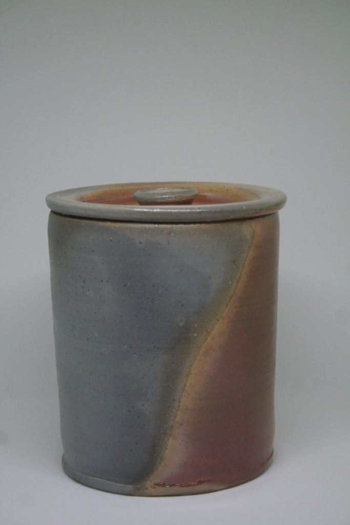 Wood fired Covered Jar